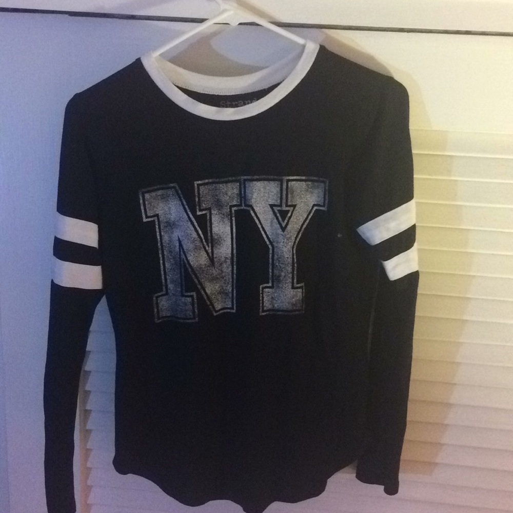 Long sleeve jersey style NY shirt